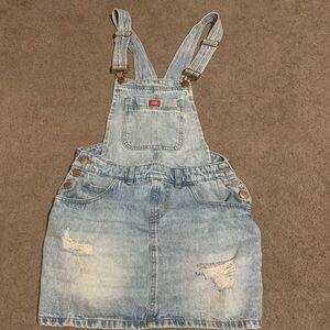 Dickies Distressed Women’s Overall Dress